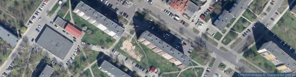 Zdjęcie satelitarne Przedsiębiorstwo Usługowo-Handlowe Fach Mont Dariusz Froch