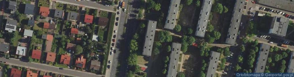 Zdjęcie satelitarne Przedsiębiorstwo Usługowo Handlowe Green Line