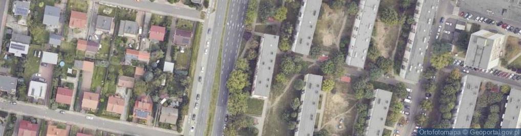 Zdjęcie satelitarne Przedsiębiorstwo Usługowo Handlowe Green Line