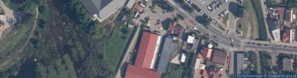 Zdjęcie satelitarne Przedsiębiorstwo Usługowo - Handlowe Inst - Bud Kieszkowski Teod