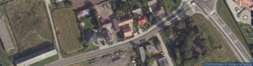 Zdjęcie satelitarne Przedsiębiorstwo Usługowo - Handlowe Izotrans Salej Dariusz