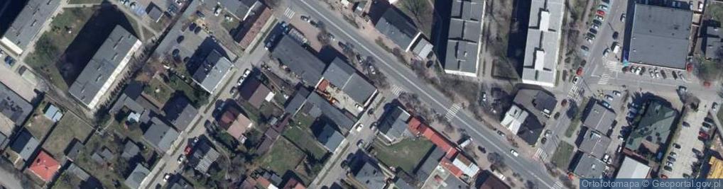 Zdjęcie satelitarne Przedsiębiorstwo Usługowo-Handlowe Jan-Pol Ewa Brych