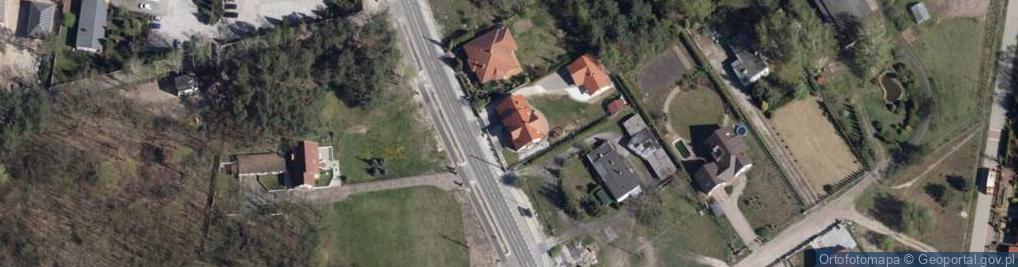 Zdjęcie satelitarne Przedsiębiorstwo Usługowo Handlowe Komex