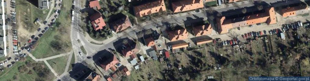 Zdjęcie satelitarne Przedsiębiorstwo Usługowo Handlowe M J Mariusz Janus