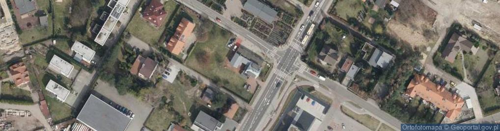 Zdjęcie satelitarne Przedsiębiorstwo Usługowo Handlowe Medea