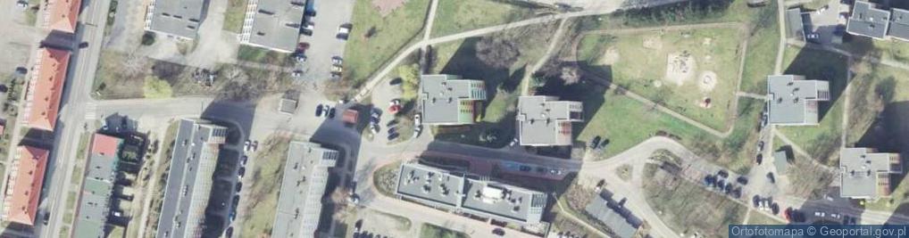 Zdjęcie satelitarne Przedsiębiorstwo Usługowo Handlowe Nawa