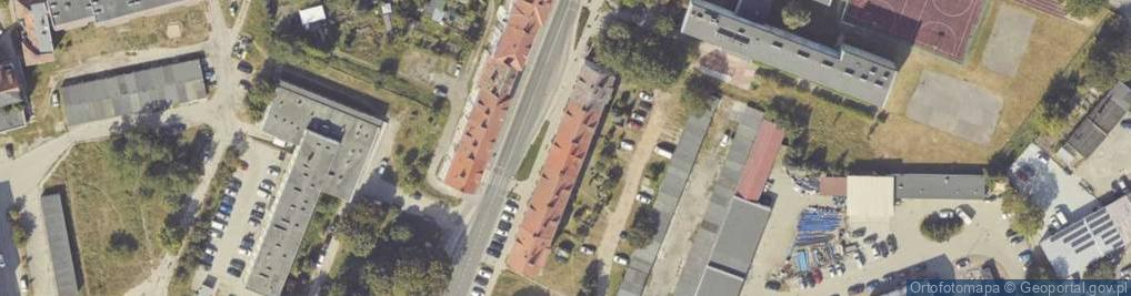 Zdjęcie satelitarne Przedsiębiorstwo Usługowo Handlowe P U H Hogi