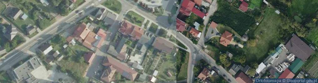 Zdjęcie satelitarne Przedsiębiorstwo Usługowo Handlowe Sani Plast 1 Fałdziński Barwiński