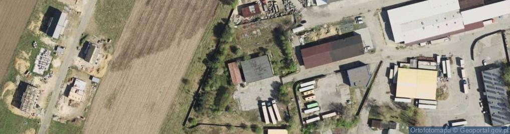 Zdjęcie satelitarne Przedsiębiorstwo Usługowo Handlowe Seven - Trucks Ewa Huras