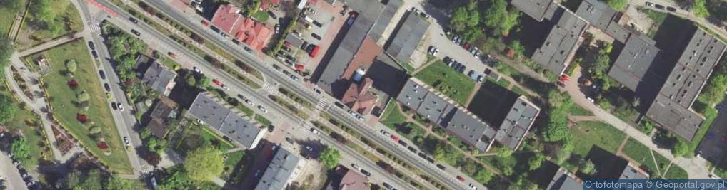 Zdjęcie satelitarne Przedsiębiorstwo Usługowo Handlowe Skiff Bis Płachta Mieczysław