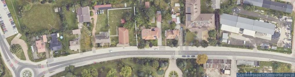 Zdjęcie satelitarne Przedsiębiorstwo Usługowo Handlowe Trans Gaj