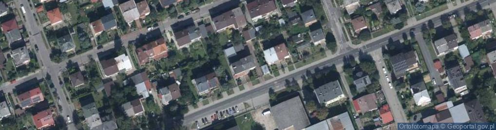 Zdjęcie satelitarne Przedsiębiorstwo Usługowo Handlowe Wimar