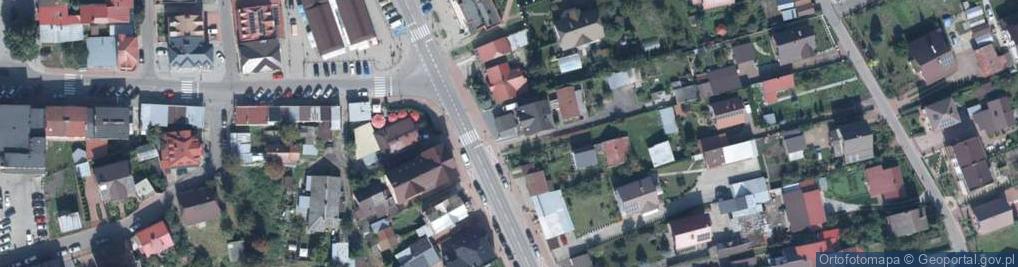 Zdjęcie satelitarne Przedsiębiorstwo Usługowo Handlowe Złota Dłoń