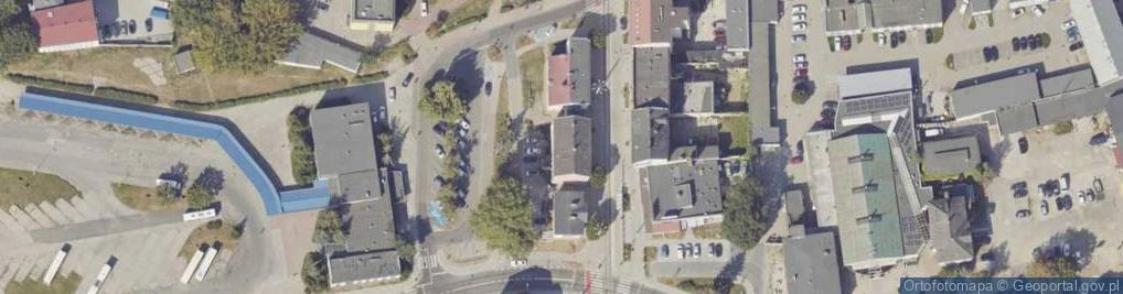 Zdjęcie satelitarne Przedsiębiorstwo Usługowo Handlowe