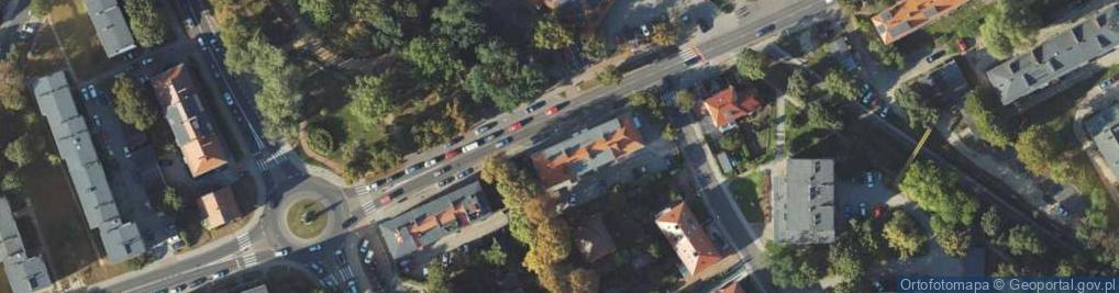 Zdjęcie satelitarne Przedsiębiorstwo Usługowo Handlowe