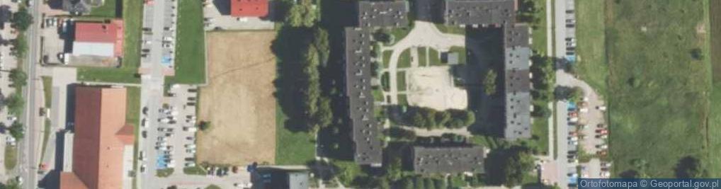 Zdjęcie satelitarne Przedsiębiorstwo Usługowo Handlowe