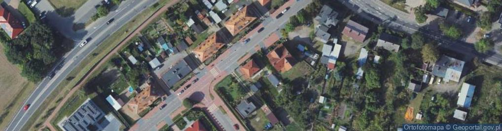 Zdjęcie satelitarne Przedsiębiorstwo Usługowo Handlowe