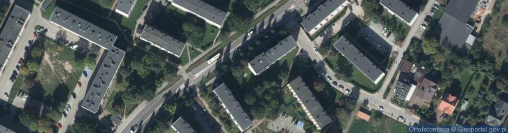 Zdjęcie satelitarne Przedsiębiorstwo Usługowo Handlowe