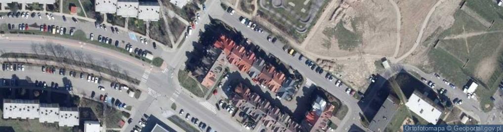 Zdjęcie satelitarne Przedsiębiorstwo Usługowo-Produkcyjne Budownictwa Kazimierz Wawrzyniak