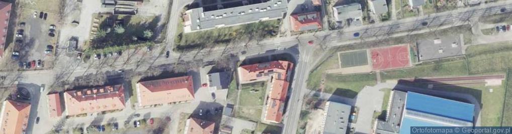 Zdjęcie satelitarne Przedsiębiorstwo Usługowo Transportowe