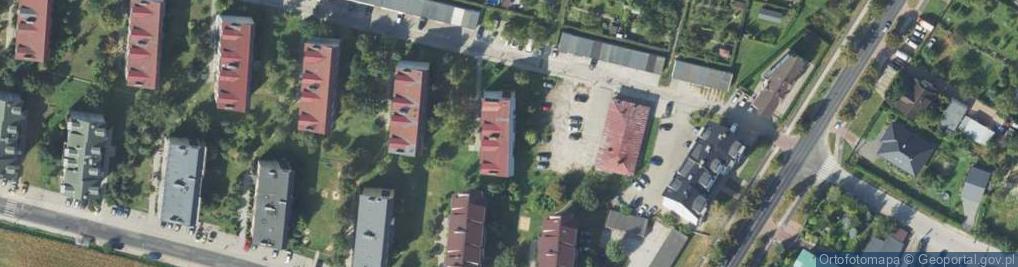 Zdjęcie satelitarne Przedsiębiorstwo Usługowo Turystyczne Omega