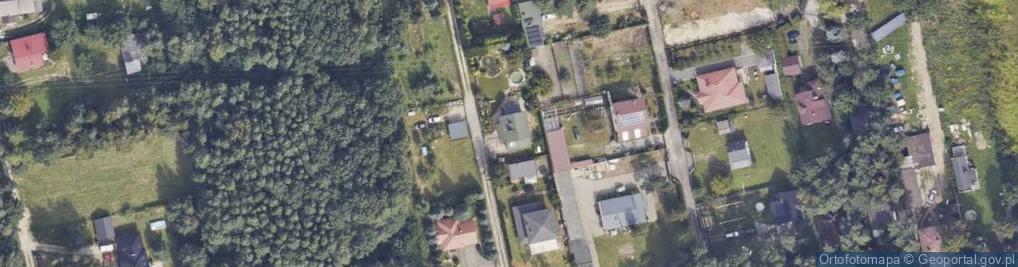 Zdjęcie satelitarne Przedsiębiorstwo Wielobranżowe '''' Tomix '''' Tomasz Gos, Skrót: P.w '''' Tomix