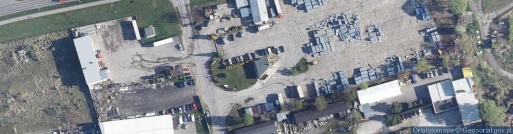 Zdjęcie satelitarne Przedsiębiorstwo Wielobranżowe Aga