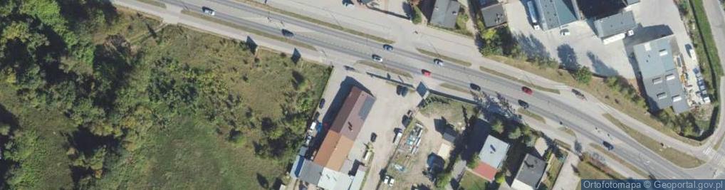 Zdjęcie satelitarne Przedsiębiorstwo Wielobranżowe Alaska Stanisław Szwedek