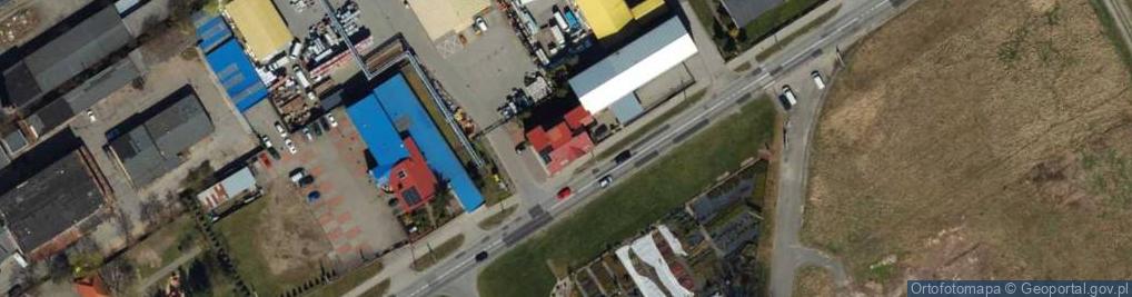 Zdjęcie satelitarne Przedsiębiorstwo Wielobranżowe Auto-Efekt Wiesław Łunecki