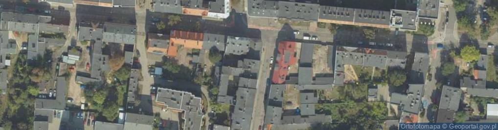 Zdjęcie satelitarne Przedsiębiorstwo Wielobranżowe Azymut