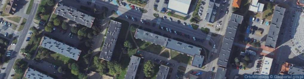 Zdjęcie satelitarne Przedsiębiorstwo Wielobranżowe Bami II