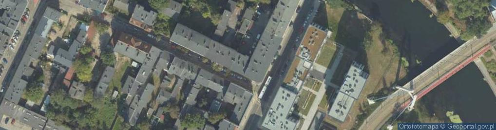 Zdjęcie satelitarne Przedsiębiorstwo Wielobranżowe Bik\nNAZWA Skrócona: P.w.Bik