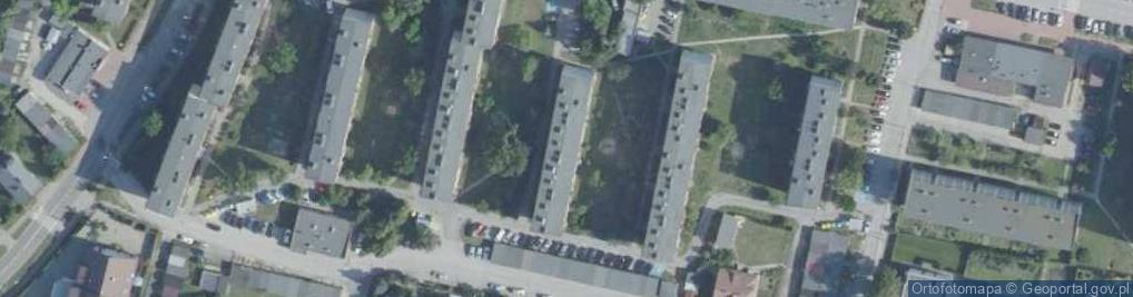 Zdjęcie satelitarne Przedsiębiorstwo Wielobranżowe DG Bud