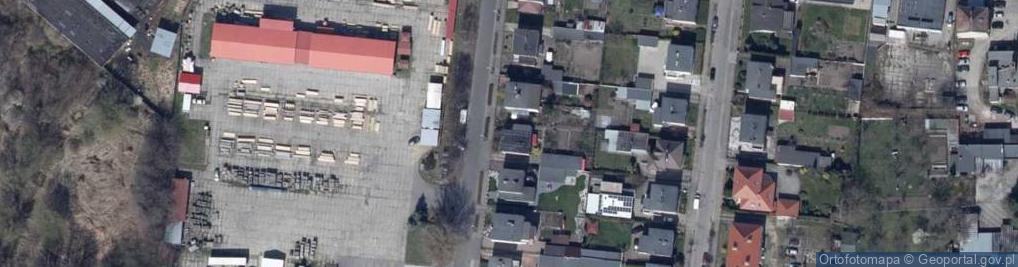 Zdjęcie satelitarne Przedsiębiorstwo Wielobranżowe Domena
