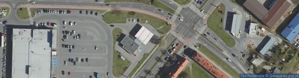 Zdjęcie satelitarne Przedsiębiorstwo Wielobranżowe Eksport Import Bomfis
