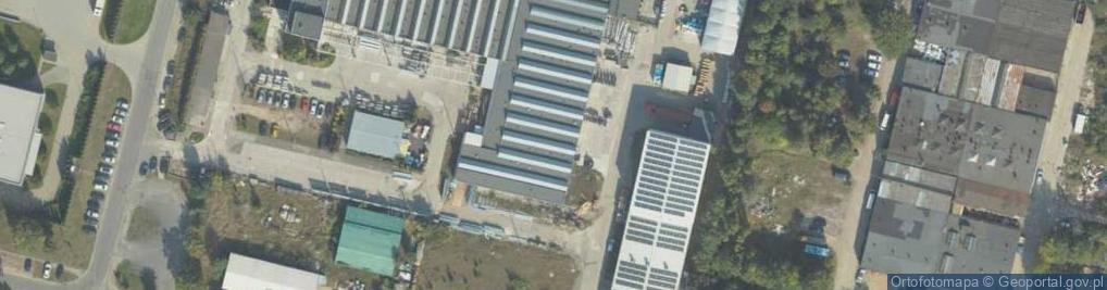 Zdjęcie satelitarne Przedsiębiorstwo Wielobranżowe Elton w Likwidacji