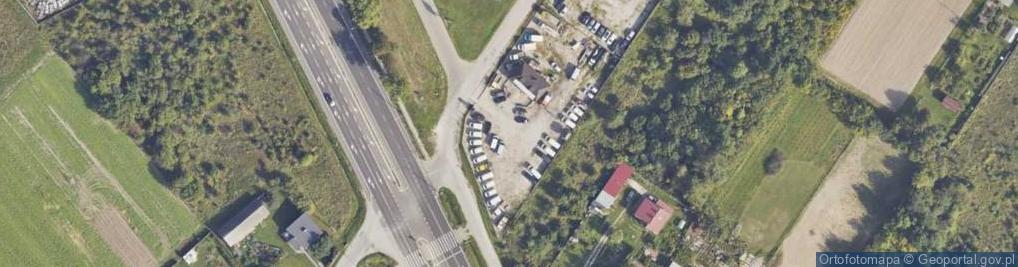 Zdjęcie satelitarne Przedsiębiorstwo Wielobranżowe Eurotrans Iwona Rokita