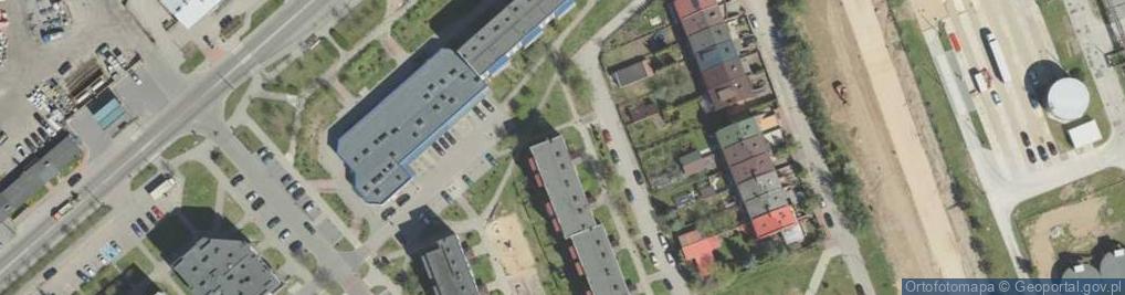 Zdjęcie satelitarne Przedsiębiorstwo Wielobranżowe FJ w Suwałkach