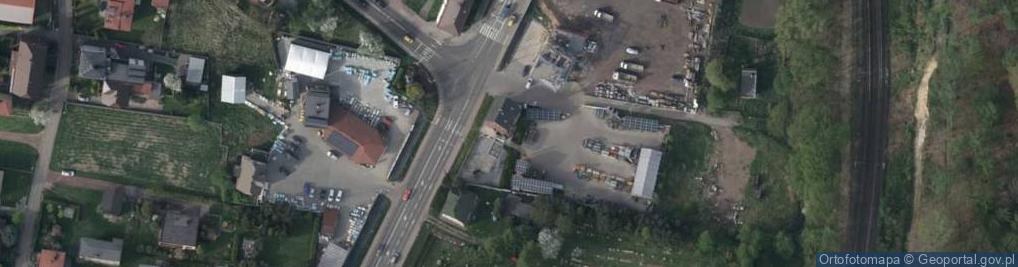 Zdjęcie satelitarne Przedsiębiorstwo Wielobranżowe Franek Franek Eugeniusz
