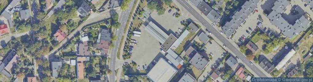 Zdjęcie satelitarne Przedsiębiorstwo Wielobranżowe Globex Zakrzewska A Zakrzewska J