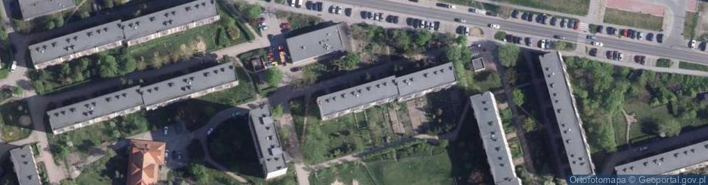Zdjęcie satelitarne Przedsiębiorstwo Wielobranżowe Groszek