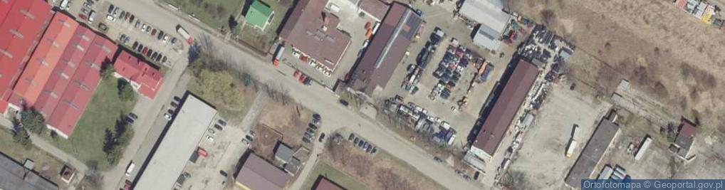 Zdjęcie satelitarne Przedsiębiorstwo Wielobranżowe HMW Meble