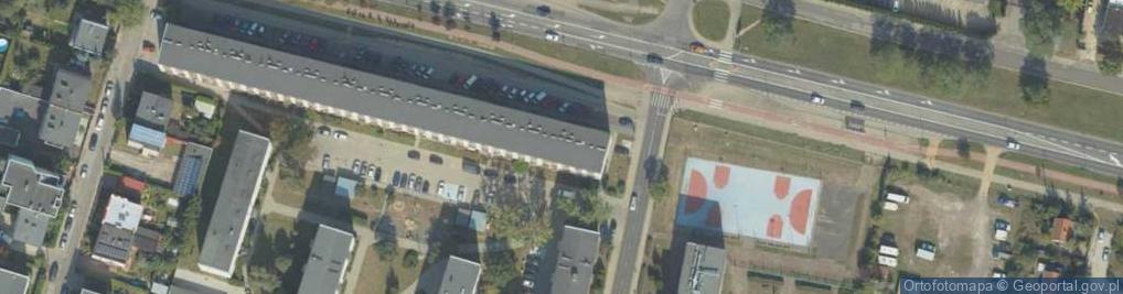 Zdjęcie satelitarne Przedsiębiorstwo Wielobranżowe MJM