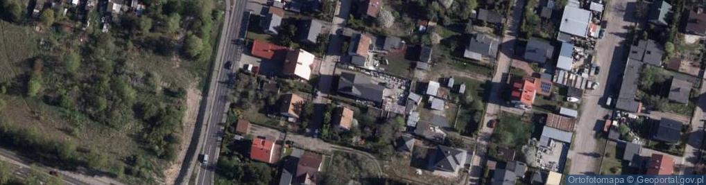 Zdjęcie satelitarne Przedsiębiorstwo Wielobranżowe\n Obrys