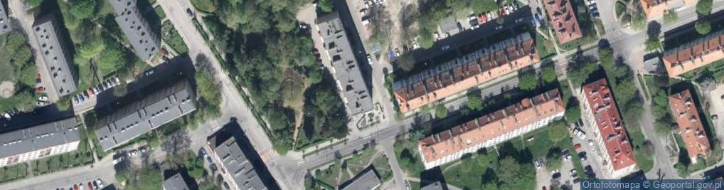 Zdjęcie satelitarne Przedsiębiorstwo Wielobranżowe Natech