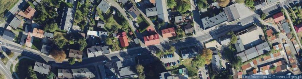 Zdjęcie satelitarne Przedsiębiorstwo Wielobranżowe Obi Obracaj Marceli Nazwa Skrócona: Obi