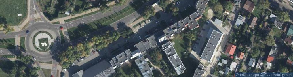 Zdjęcie satelitarne Przedsiębiorstwo Wielobranżowe Santo w Zawieszeniu