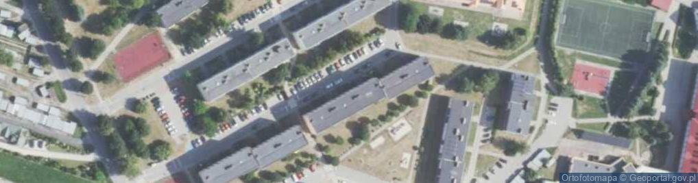 Zdjęcie satelitarne Przedsiębiorstwo Wielobranżowe Solaris Jakub Hankiewicz