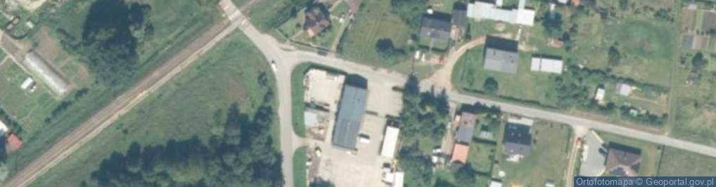 Zdjęcie satelitarne Przedsiębiorstwo Wielobranżowe Tagamet Gabriel Stopera Zdzisław Targowski