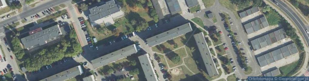 Zdjęcie satelitarne Przedsiębiorstwo Wielobranżowe Techart